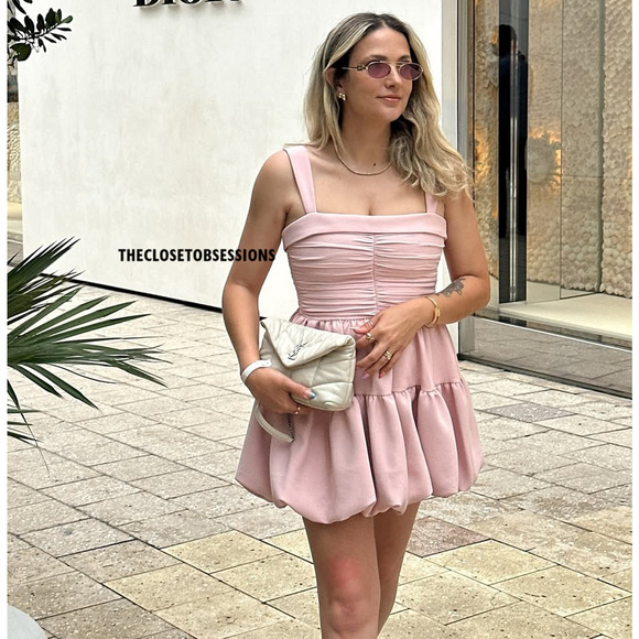 ZARA BLOGGER FAVE!!! Short Dress with Wide Straps NWT - Picture 6 of 17